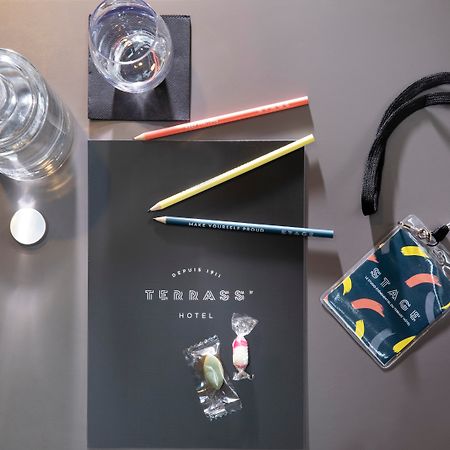 Terrass" Hotel Paris Bagian luar foto