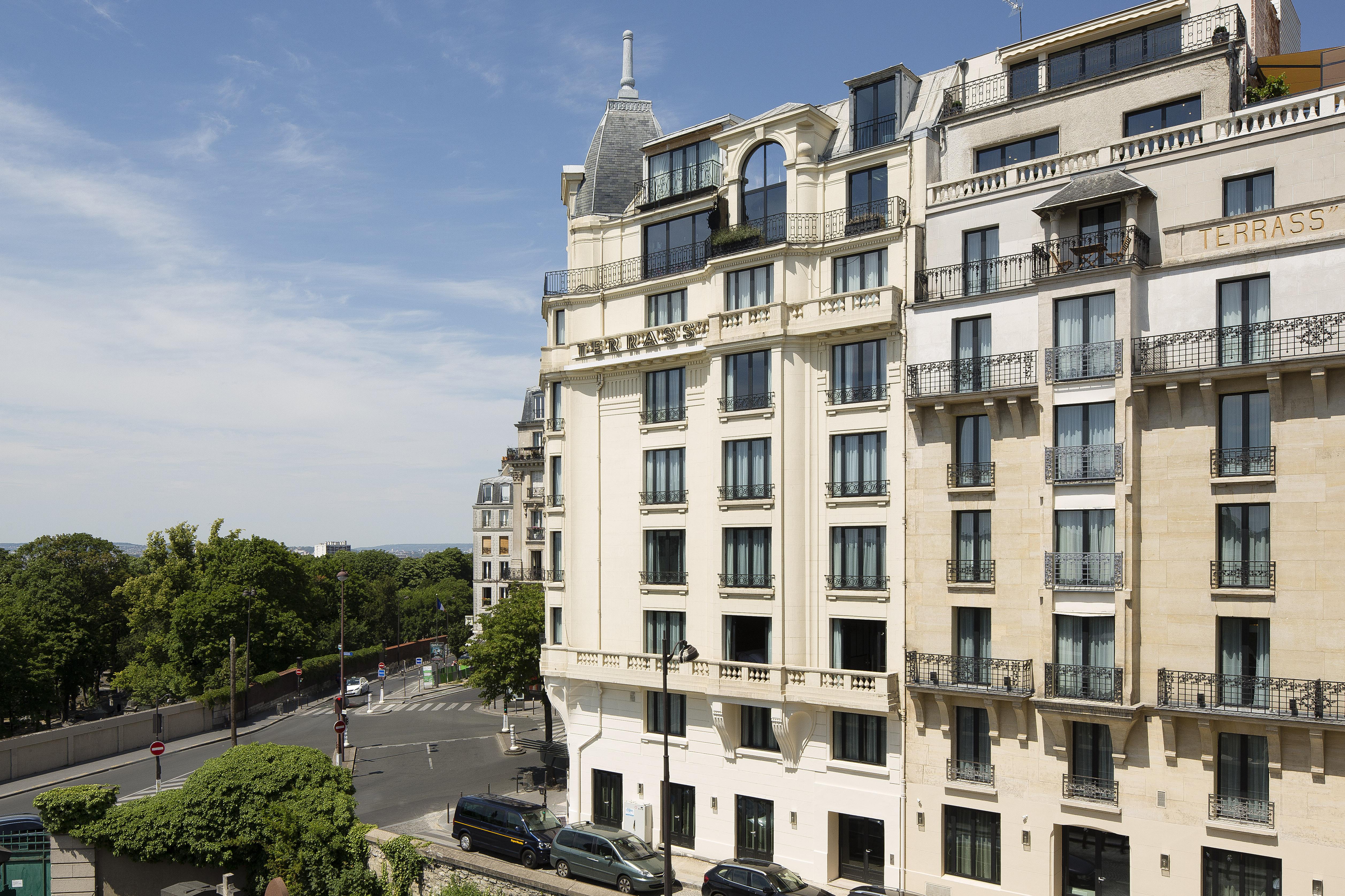Terrass" Hotel Paris Bagian luar foto