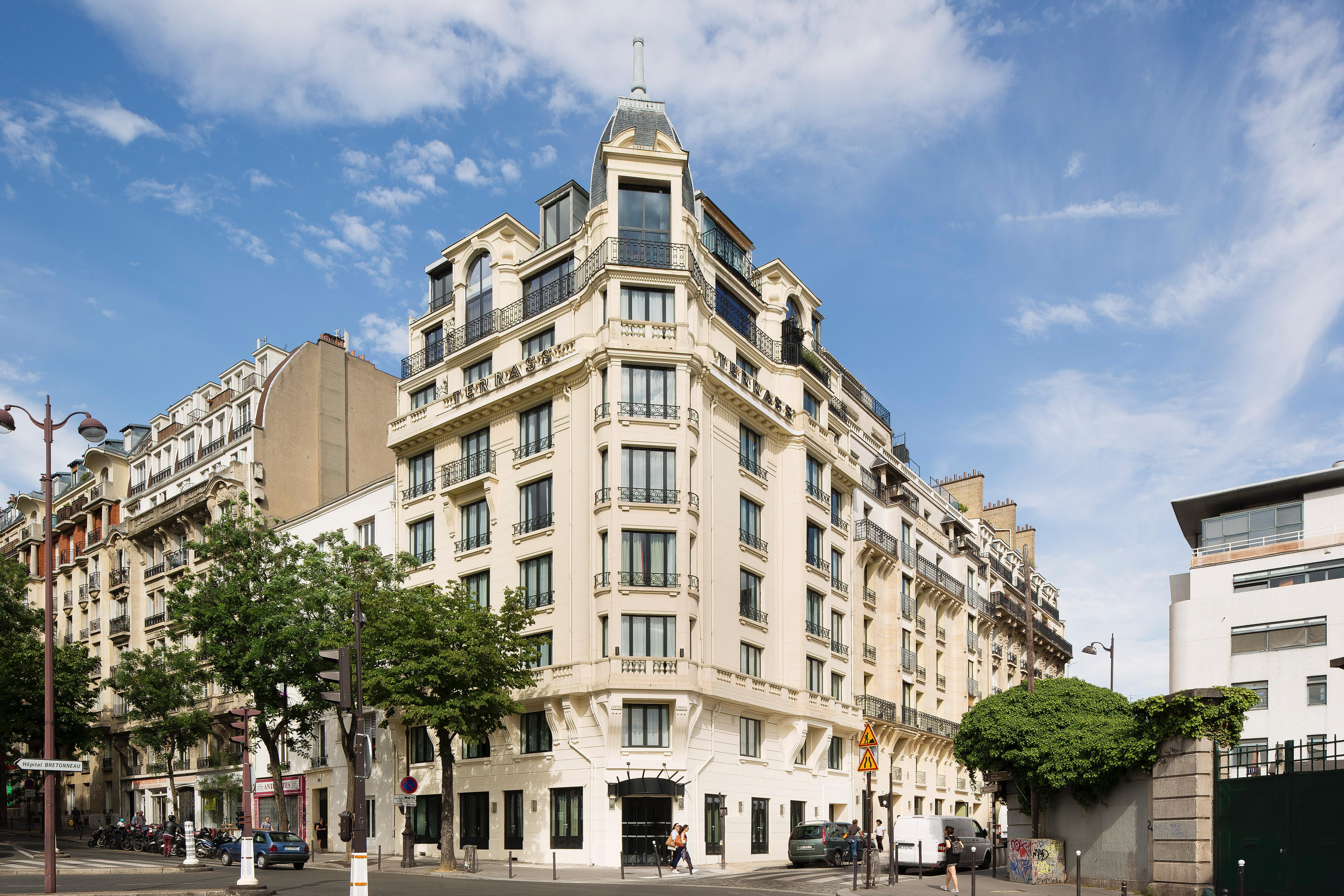 Terrass" Hotel Paris Bagian luar foto