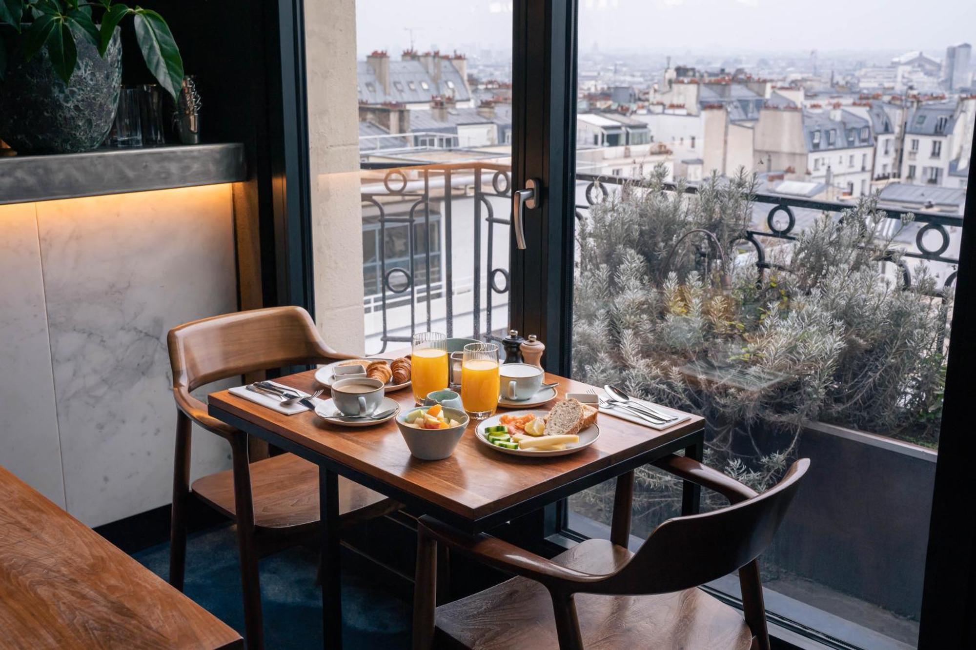 Terrass" Hotel Paris Bagian luar foto