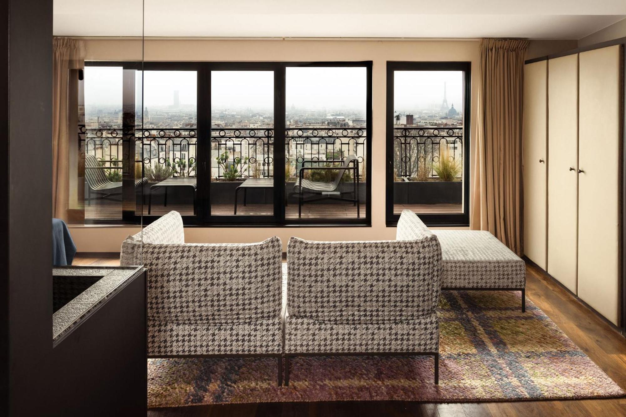 Terrass" Hotel Paris Bagian luar foto