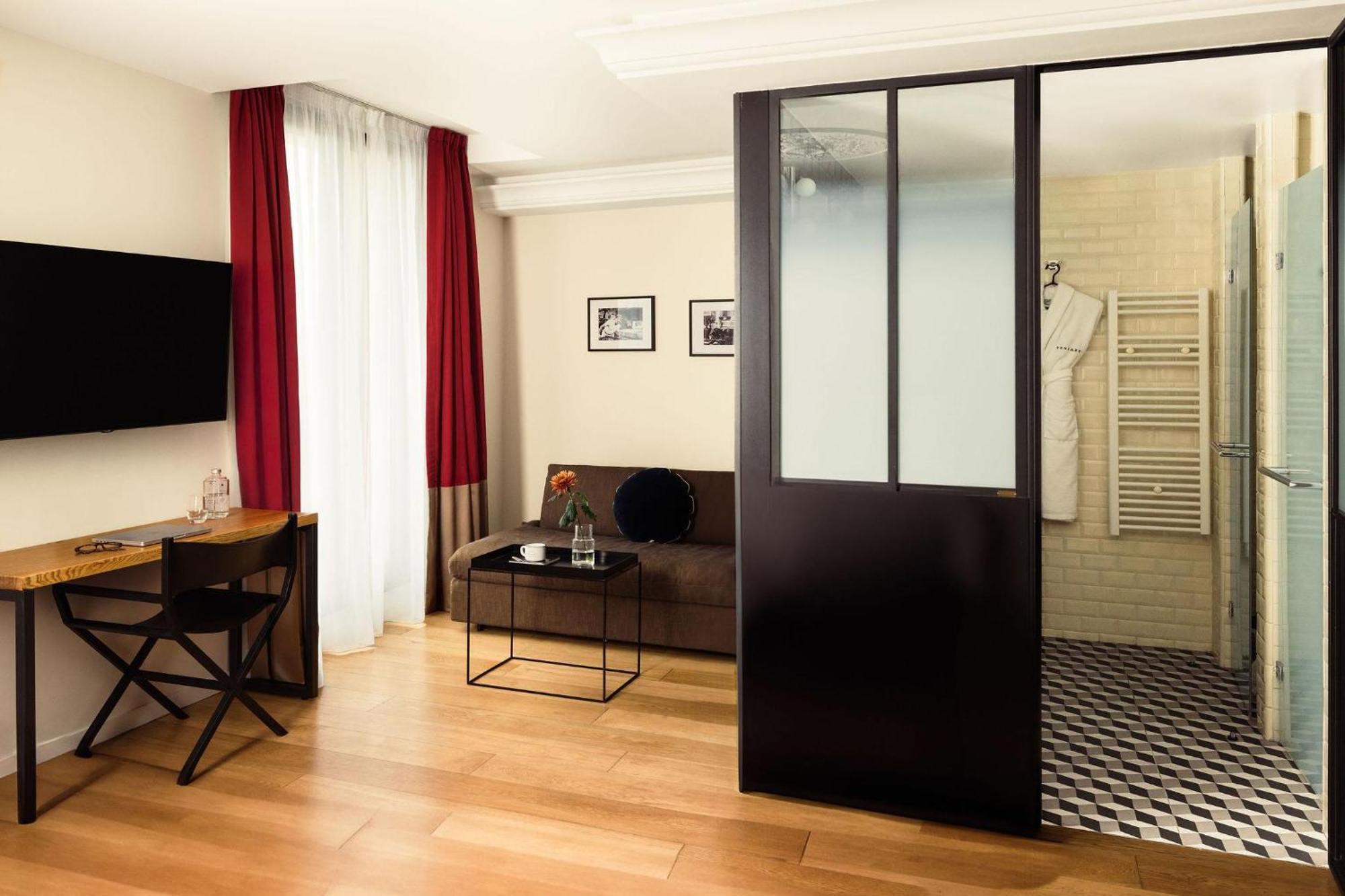 Terrass" Hotel Paris Bagian luar foto